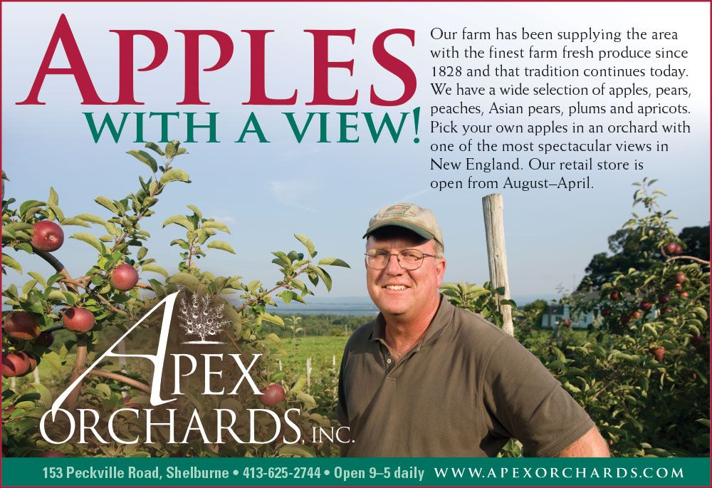 Apex Orchards, Inc. ad for the Springfield Republican