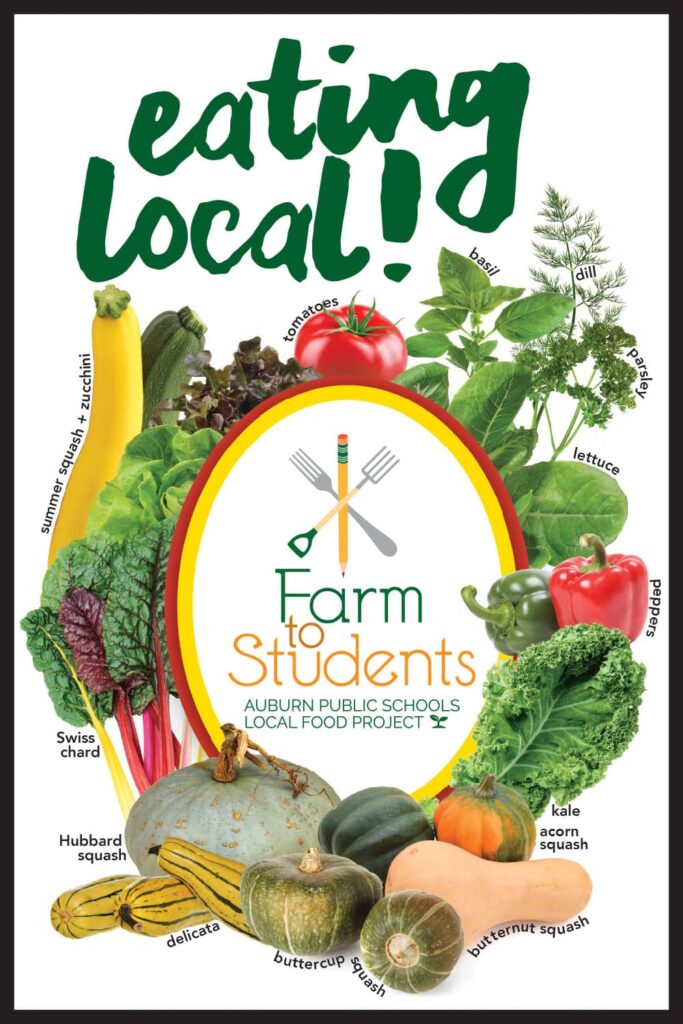 Poster to promote eating local