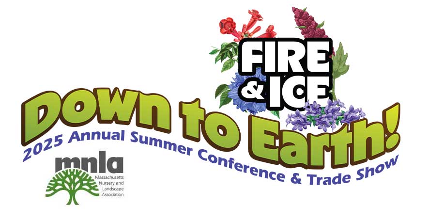 Massachusetts nursery and landscape association down to earth summer conference logo